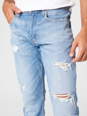 LEVI'S ® Tapered Jeans '502™ Taper Hi Ball' i blå