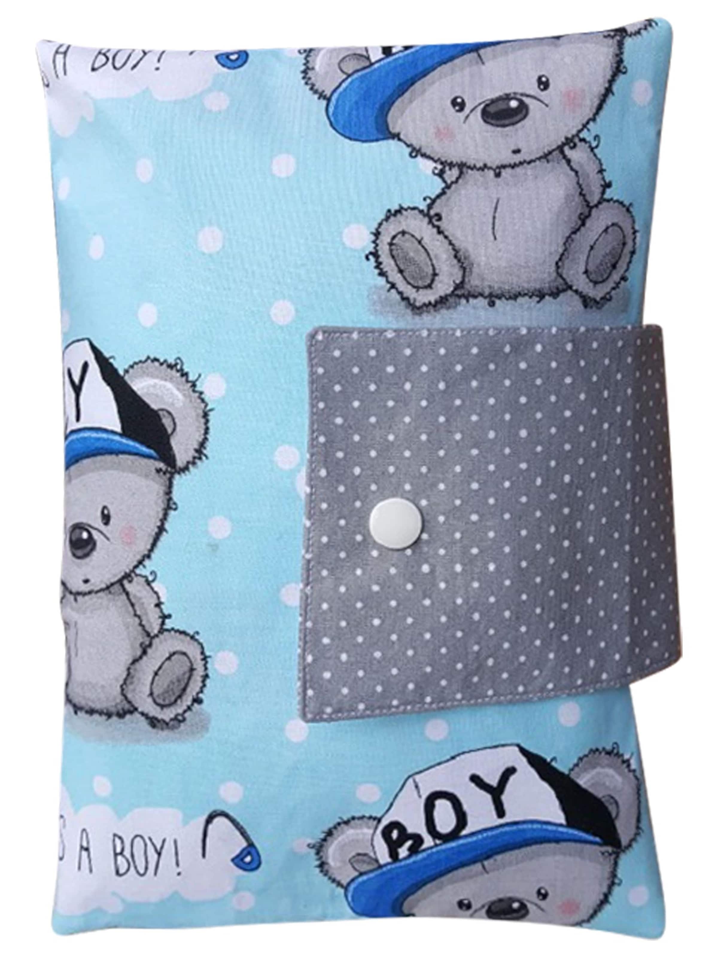 Couches 'Handmade Bär' Land-Juwelen en bleu : devant