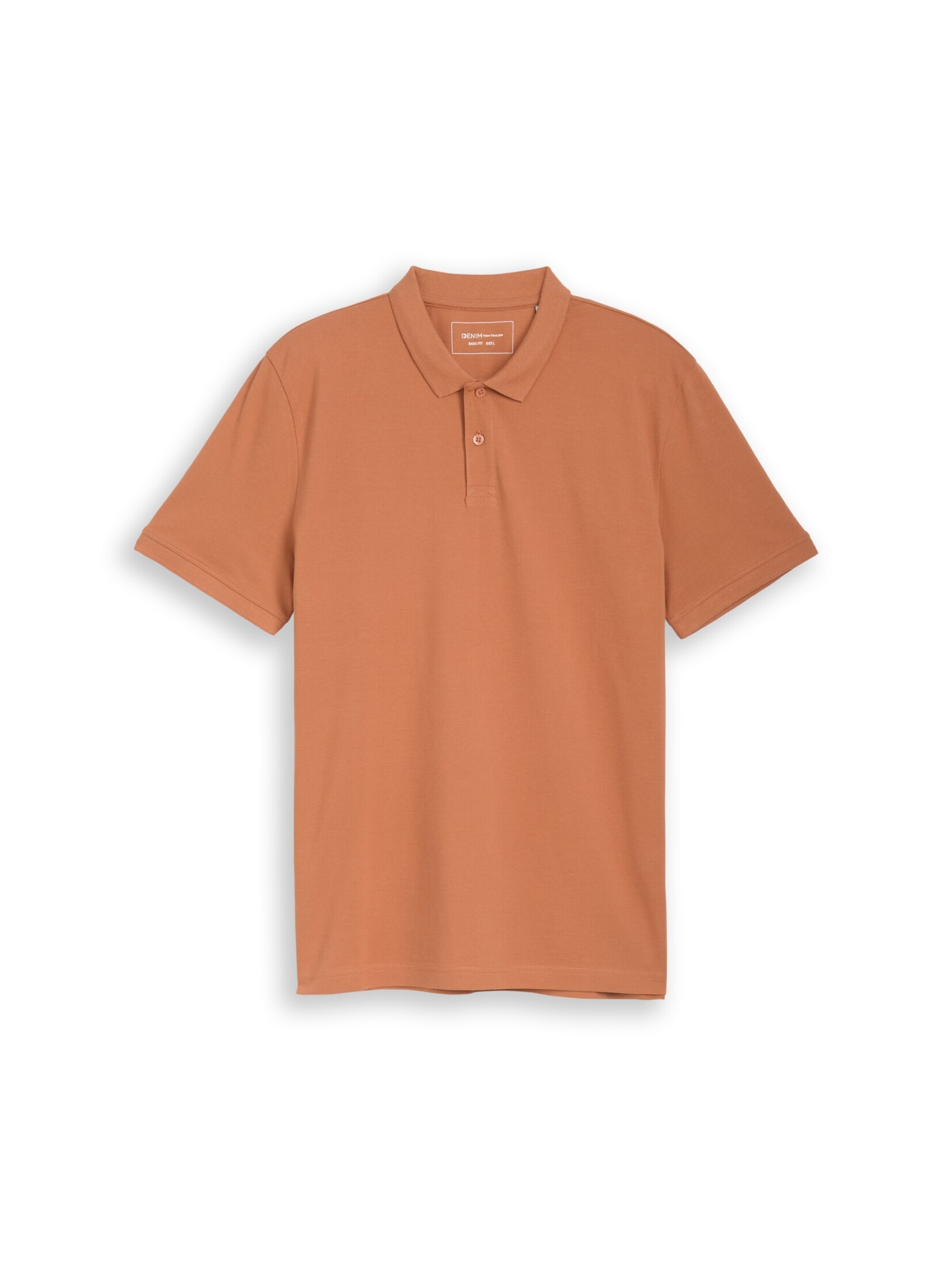 TOM TAILOR DENIM Shirt in Oranje: voorkant