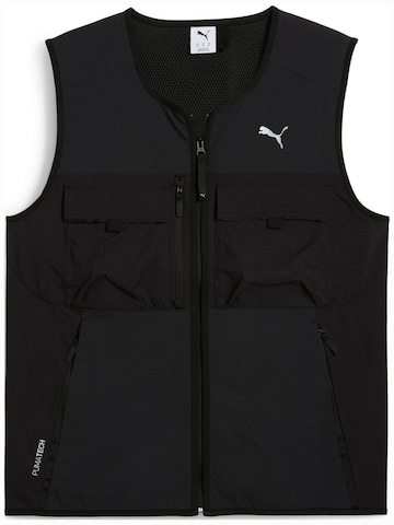 Gilet 'Puma tech Cargo Vest' di PUMA in nero: frontale