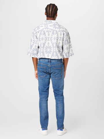 TOPMAN Skinny Džíny – modrá