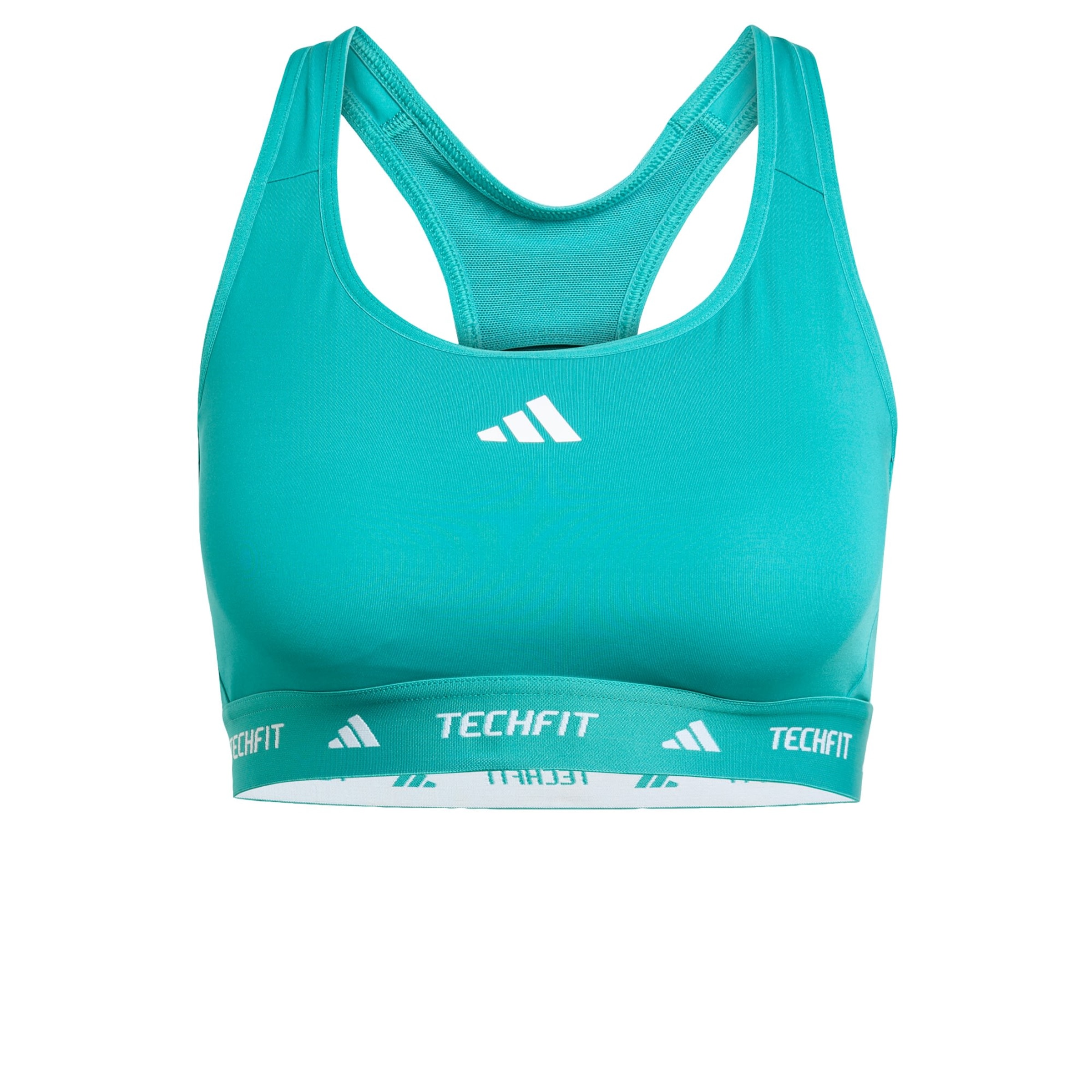 ADIDAS PERFORMANCE Αθλητικό σουτιέν 'TECHFIT' σε πράσινο: μπροστά