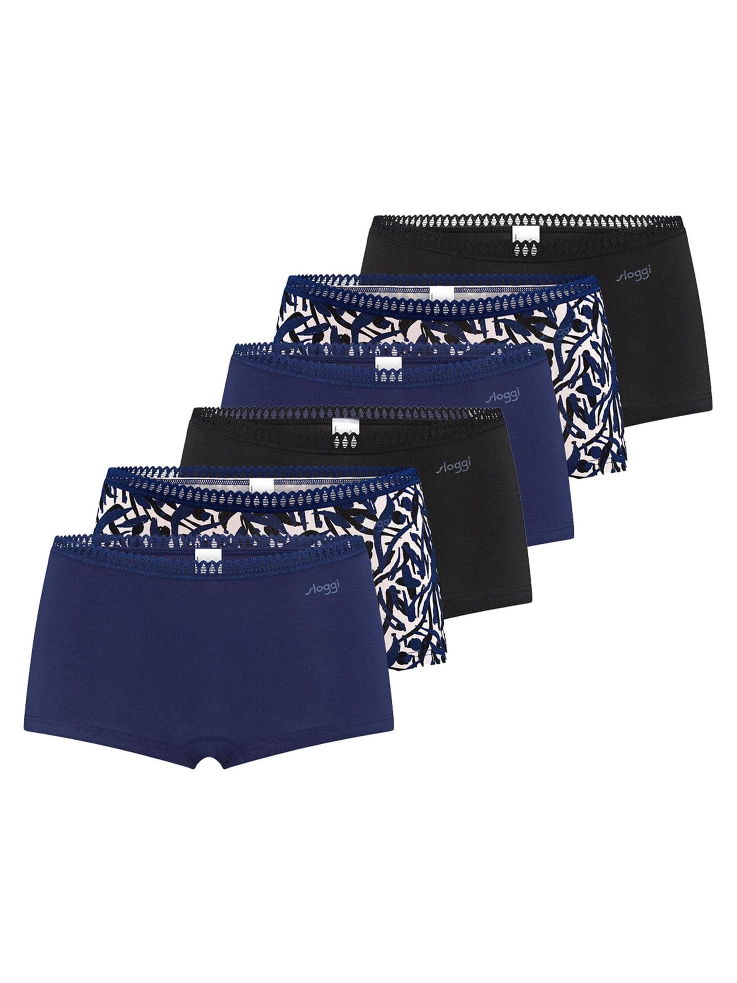 SLOGGI Broekje 'GO Crush' in Blauw: voorkant