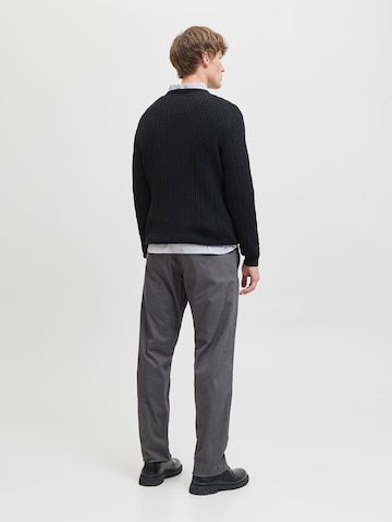JACK & JONES - Loosefit Pantalón chino 'JPSTKANE JJDAVE' en gris