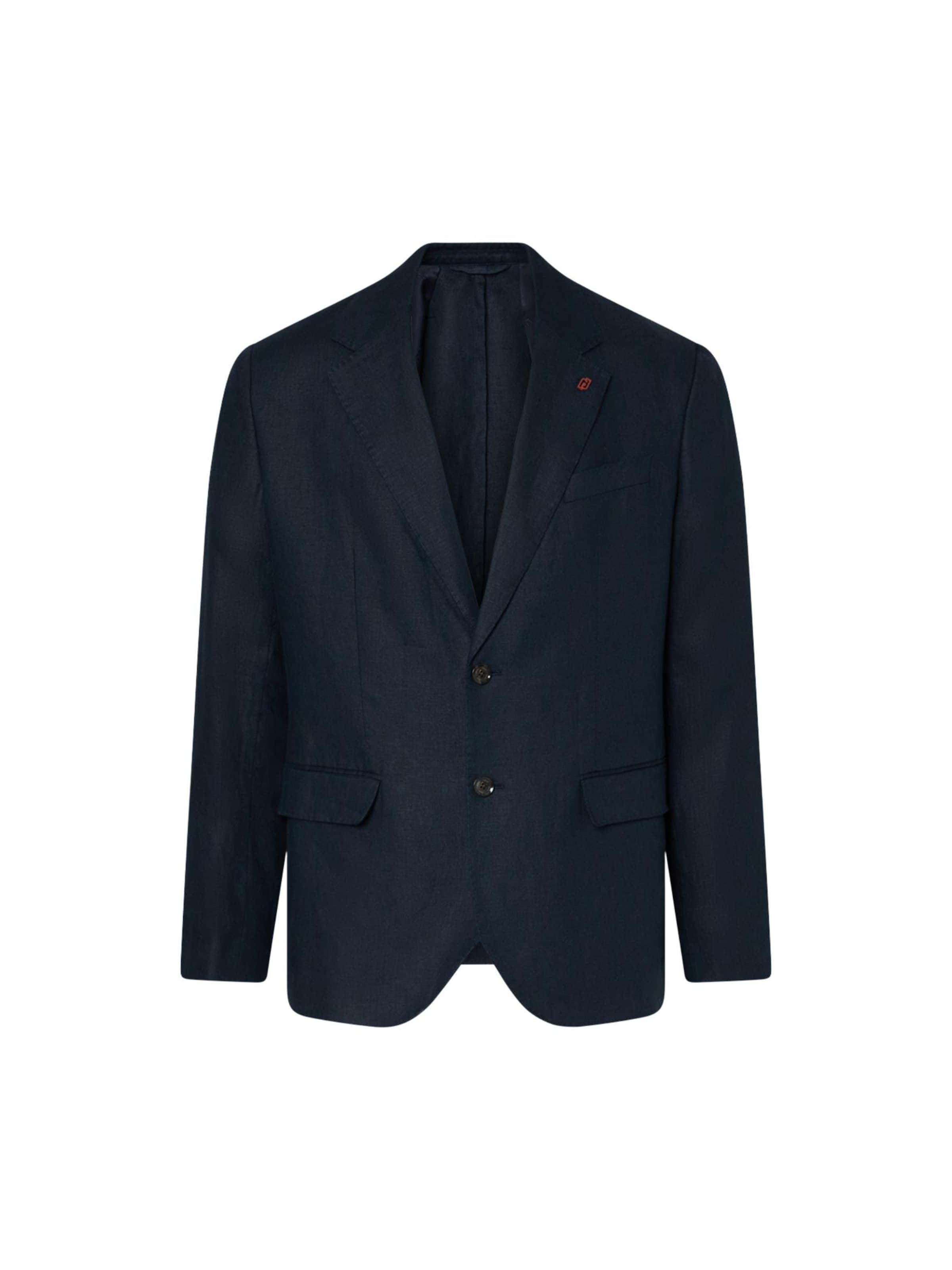Liu Jo Regular fit Colbert 'LIU JO UOMO GIACCA BLAZER LINO GIACCA' in Blauw: voorkant