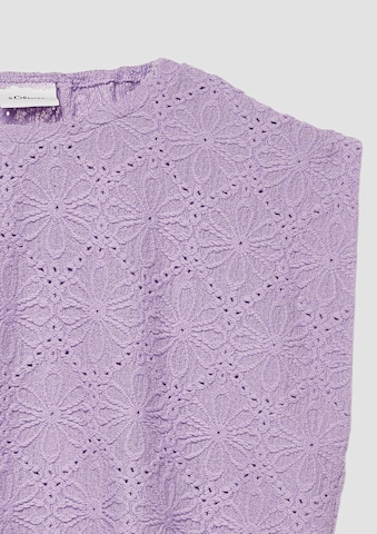 s.Oliver Shirt in Purple