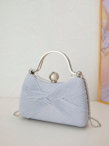 Tomshop24-7 Clutch 'Isabella' in Silver