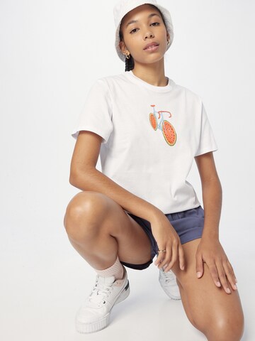 Iriedaily T-Shirt 'Samma' in Weiß