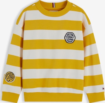 TOMMY HILFIGERSweater majica - žuta boja: prednji dio