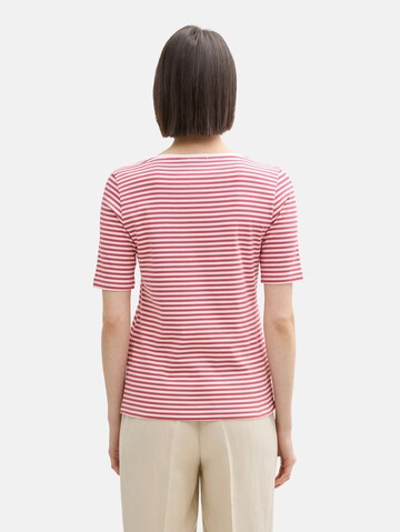TOM TAILOR Shirt in Red