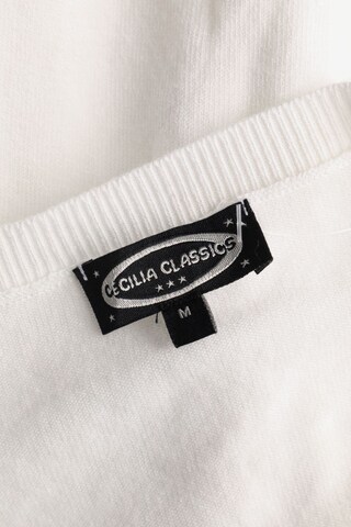 Cecilia Classics Pullover M in Weiß