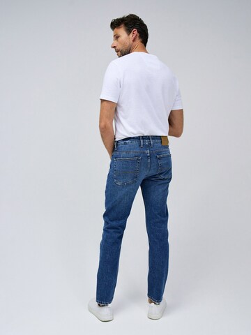 Coupe slim Jean Salsa Jeans en bleu