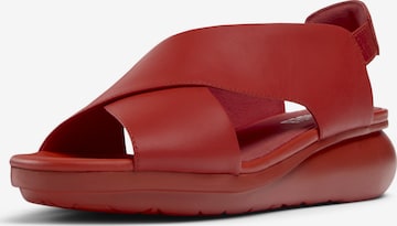 CAMPER Strap Sandals ' Balloon ' in Red: front