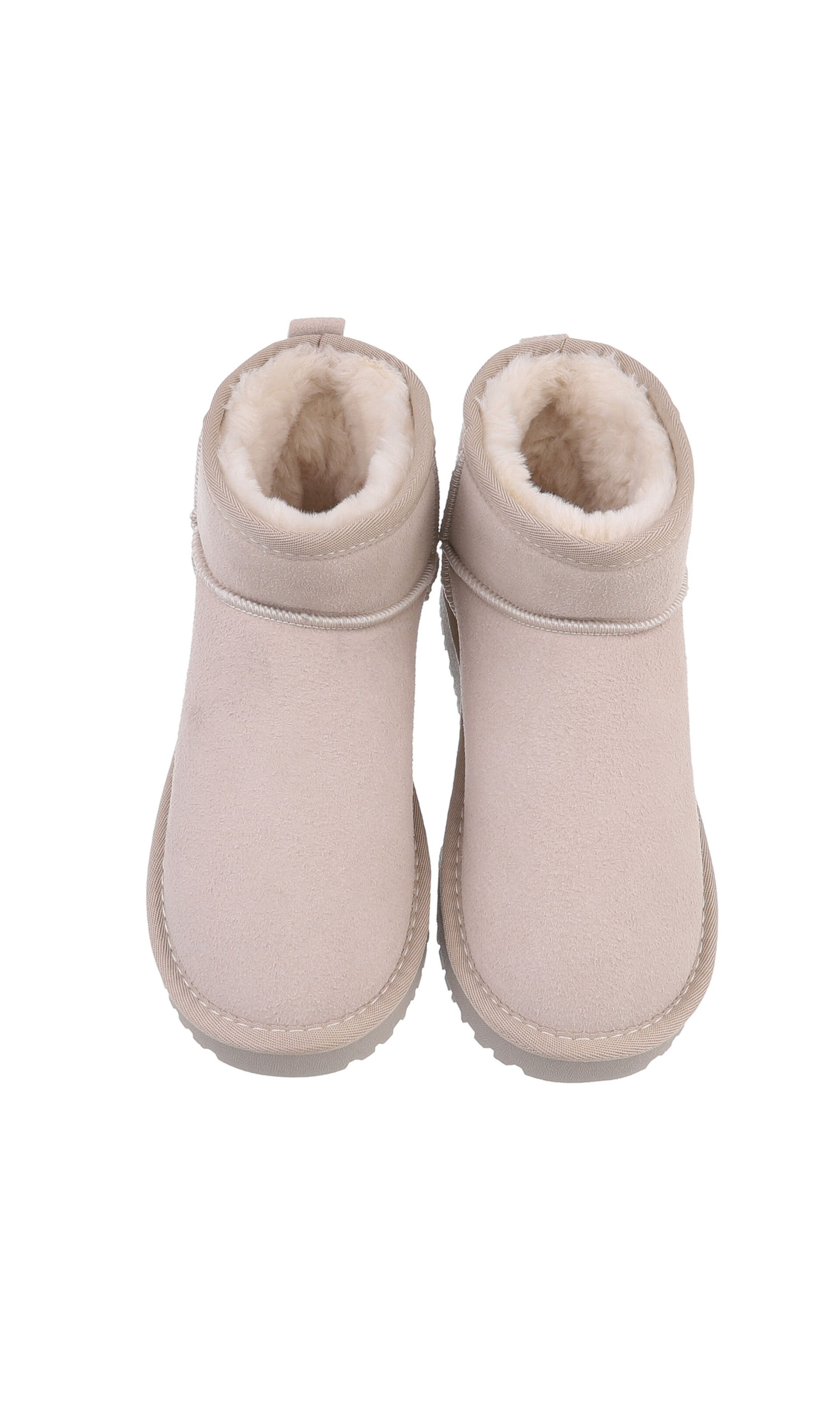 Ital-Design Ankle Boots 'Flache' in Beige