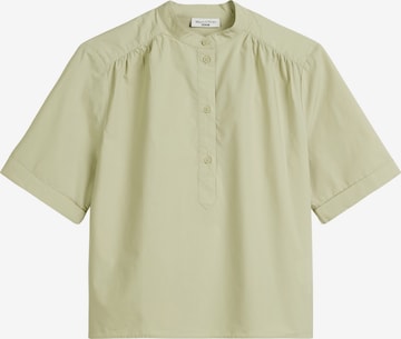 Marc O'Polo DENIM Blouse in Green: front