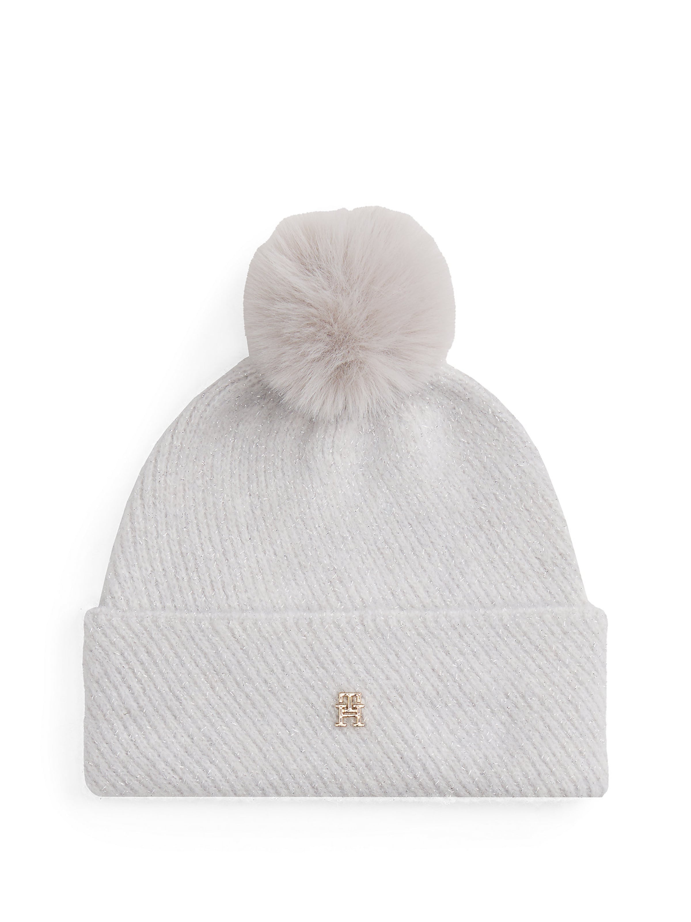 Bonnet TOMMY HILFIGER en gris : devant