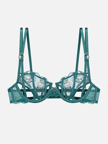 Balconcino Reggiseno 'Luna' di Gianna Bellucci in verde: frontale