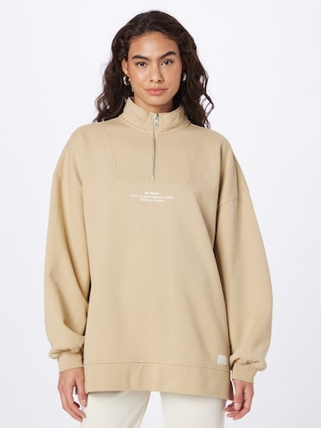 Dr. Denim Sweatshirt 'Miya' in Beige: predná strana