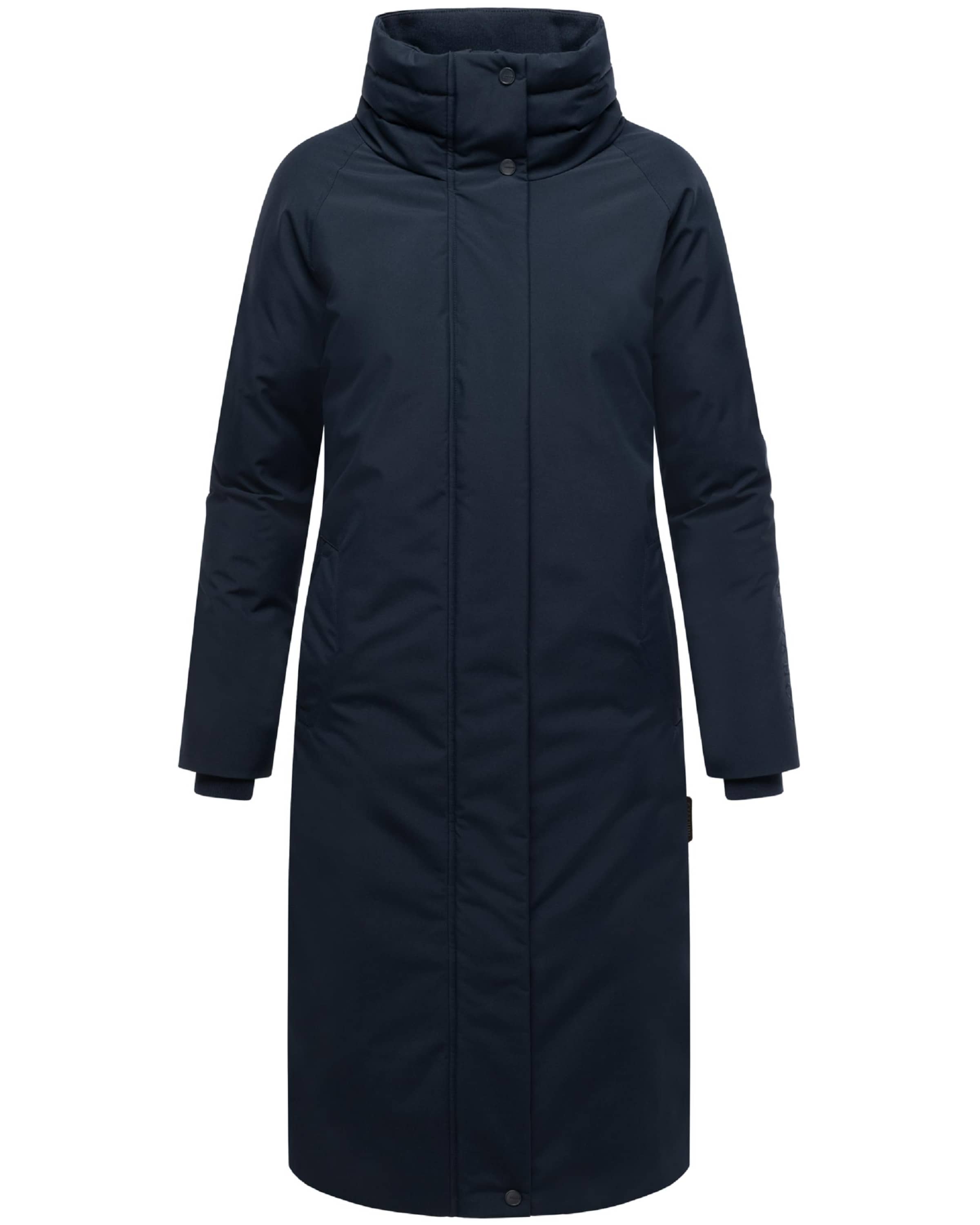 zils NAVAHOO Ziemas mētelis 'Traumblüte 14': no priekšpuses