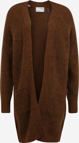 Selected Femme Tall Strickjacke 'Lulu' in Braun: predná strana