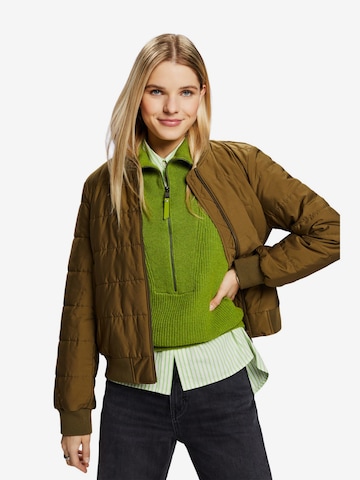 ESPRIT Between-Season Jacket in Green: front