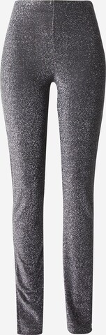 NLY by Nelly Flared Leggings in Zilver: voorkant