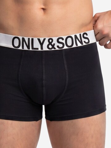 Only & Sons Boxershorts 'Basic' in Schwarz