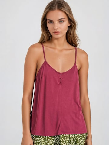 Haut Funky Buddha en rouge : devant