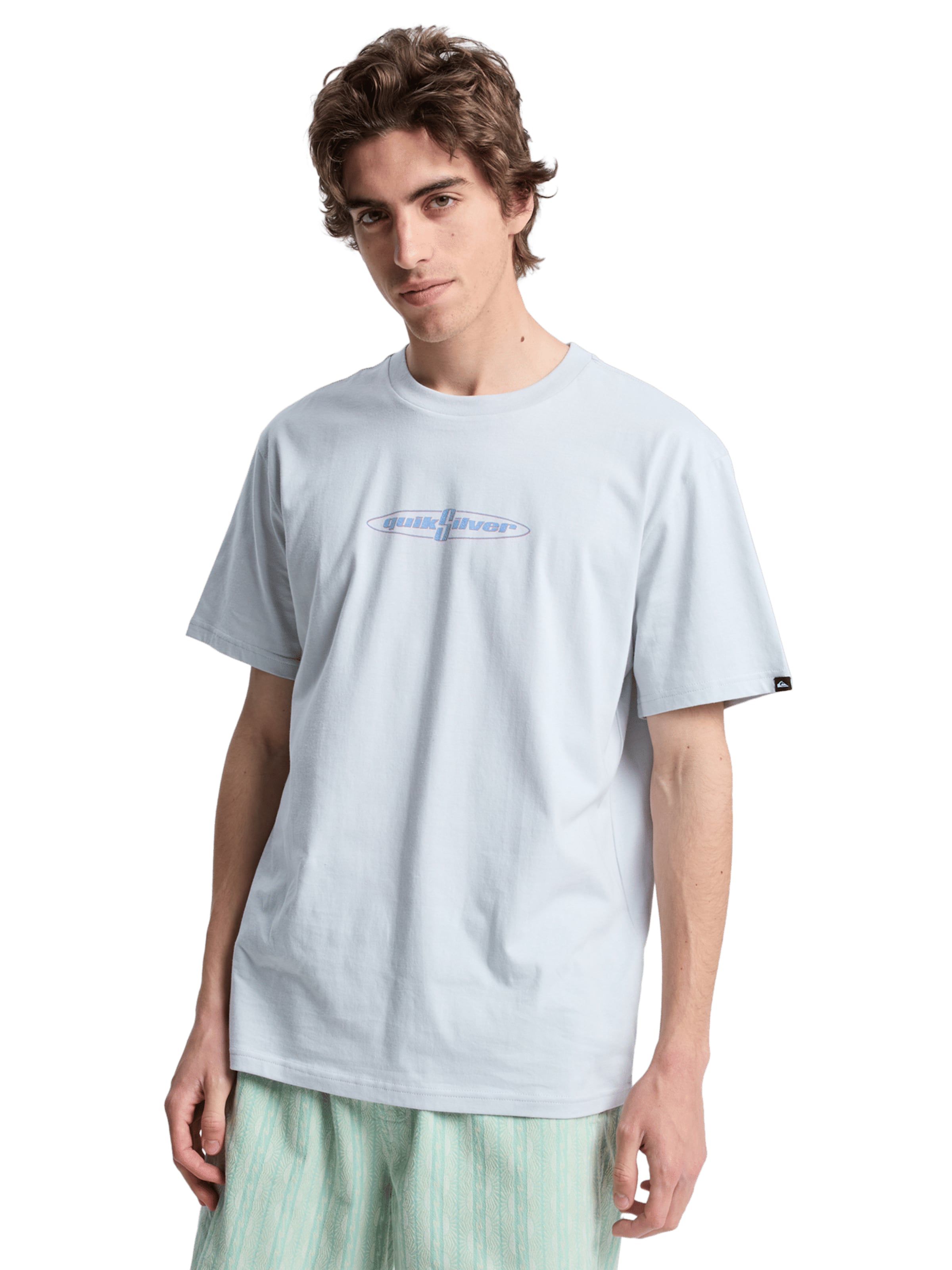 QUIKSILVER T-shirt in Blau: Vorderseite
