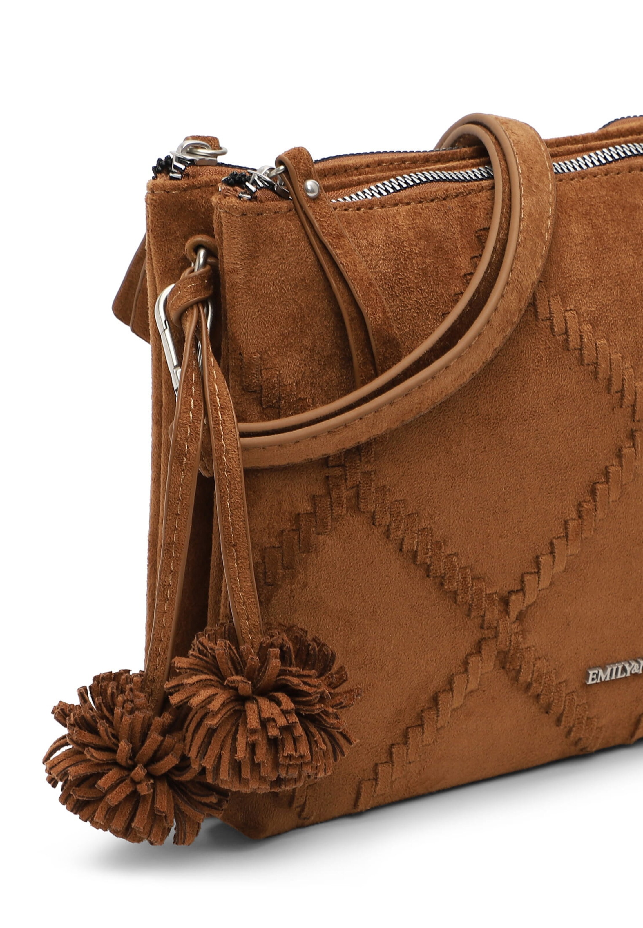 Borsa a spalla di Emily & Noah in marrone