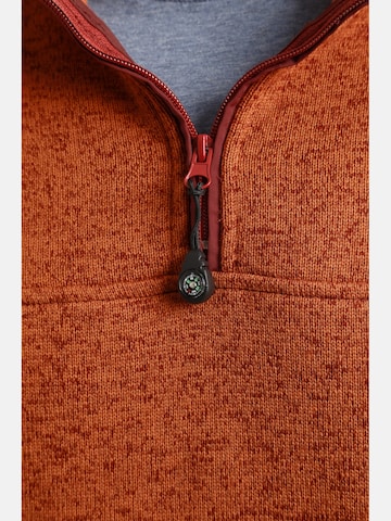 Jan Vanderstorm Fleece-Sweatshirt ' Daube ' in Orange