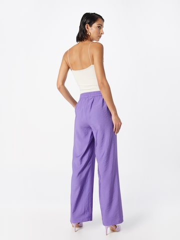 SISTERS POINT Wide Leg Hose 'ELLA-PA3' in Lila