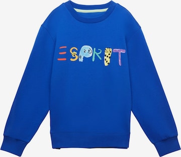 ESPRIT Sweatshirt in Blue: front