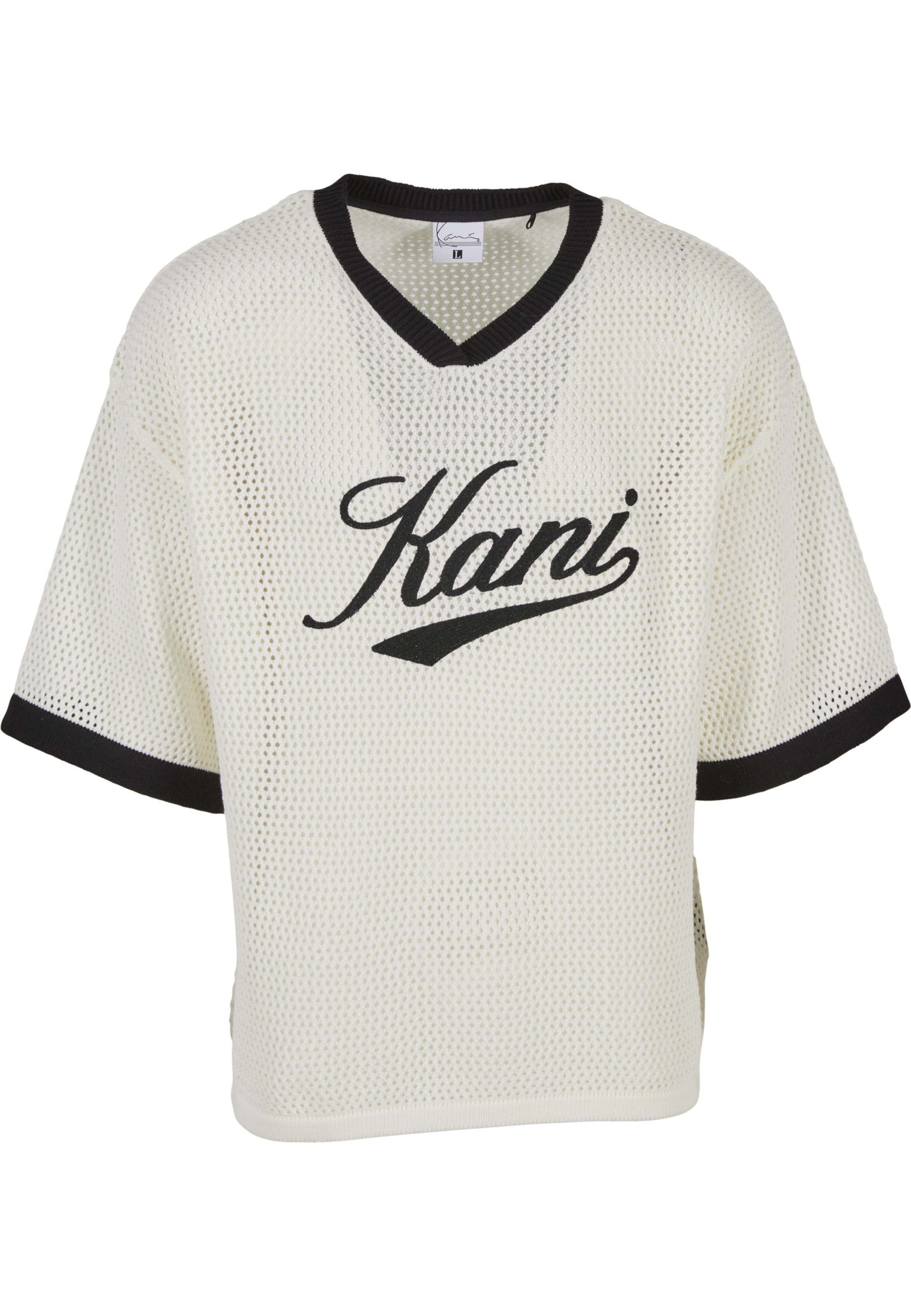 Karl Kani Svetr 'Varsity' – bílá: přední strana