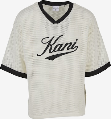 Karl Kani Svetr 'Varsity' – bílá: přední strana