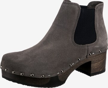 SOFTCLOX Chelsea Boots 'Jonna' in Grey: front