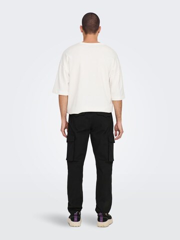 Regular Pantalon cargo 'Next' Only & Sons en noir