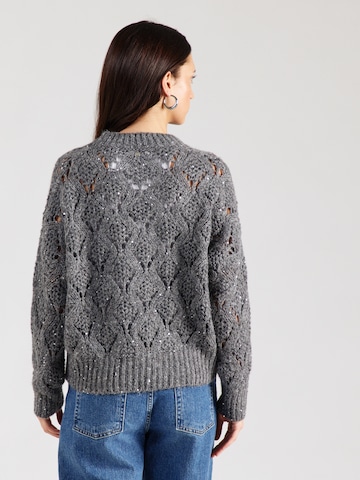 Pull-over 'Ajour Sequince' Rich & Royal en gris