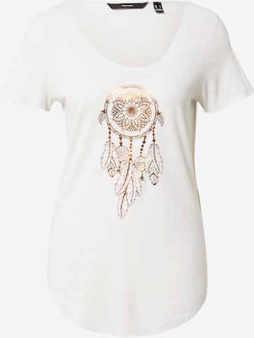 T-shirt 'LUA' VERO MODA en blanc : devant