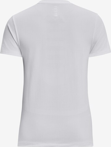 T-shirt fonctionnel 'Stride' UNDER ARMOUR en blanc