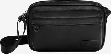 Pull&Bear Crossbody bag in Black: front