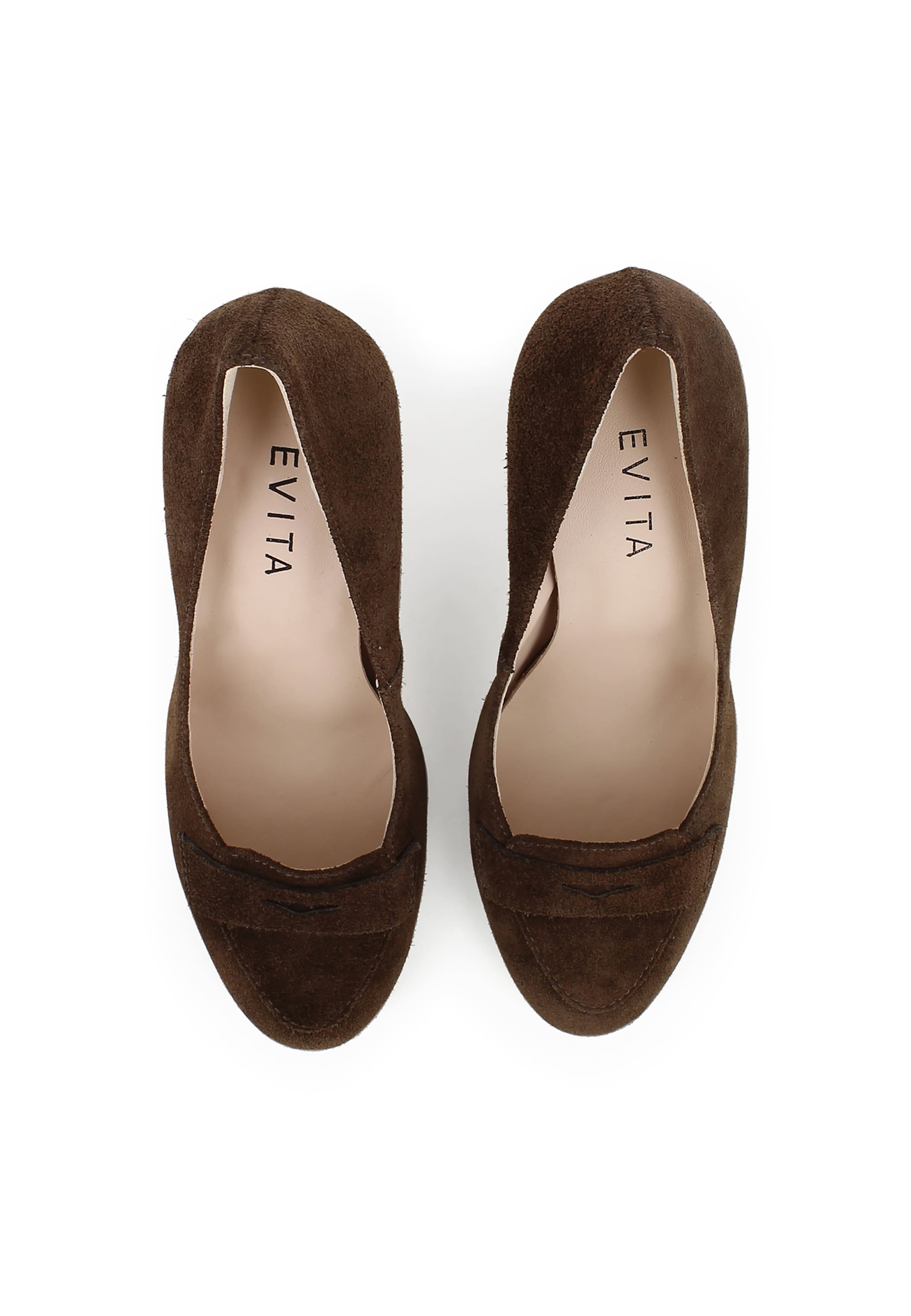 EVITA Pumps 'Cristina' in Braun