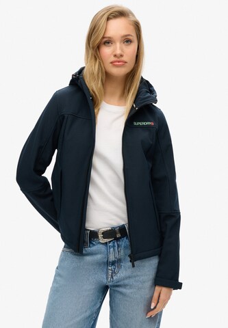 Superdry Functionele jas 'Classic' in Blauw: voorkant