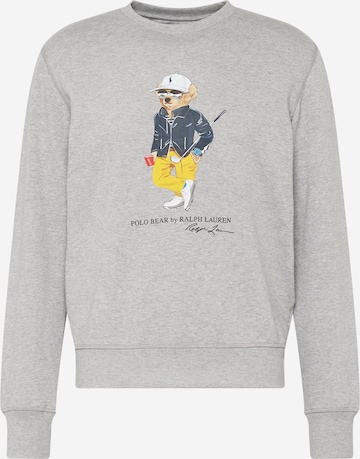 Polo Ralph Lauren Sweatshirt in Grijs: voorkant