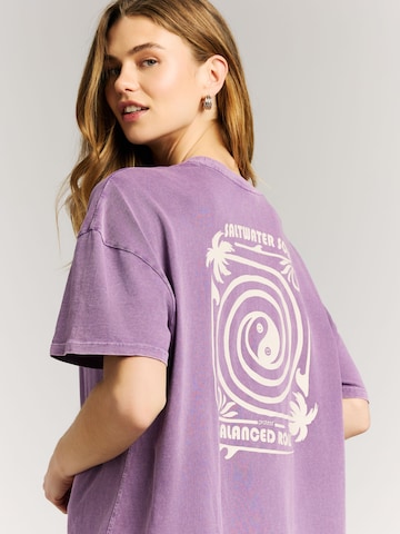 PROTEST Shirt 'PRTBowler' in Lila