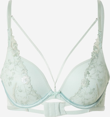 Push-up Reggiseno 'Lillia' di Hunkemöller in verde: frontale