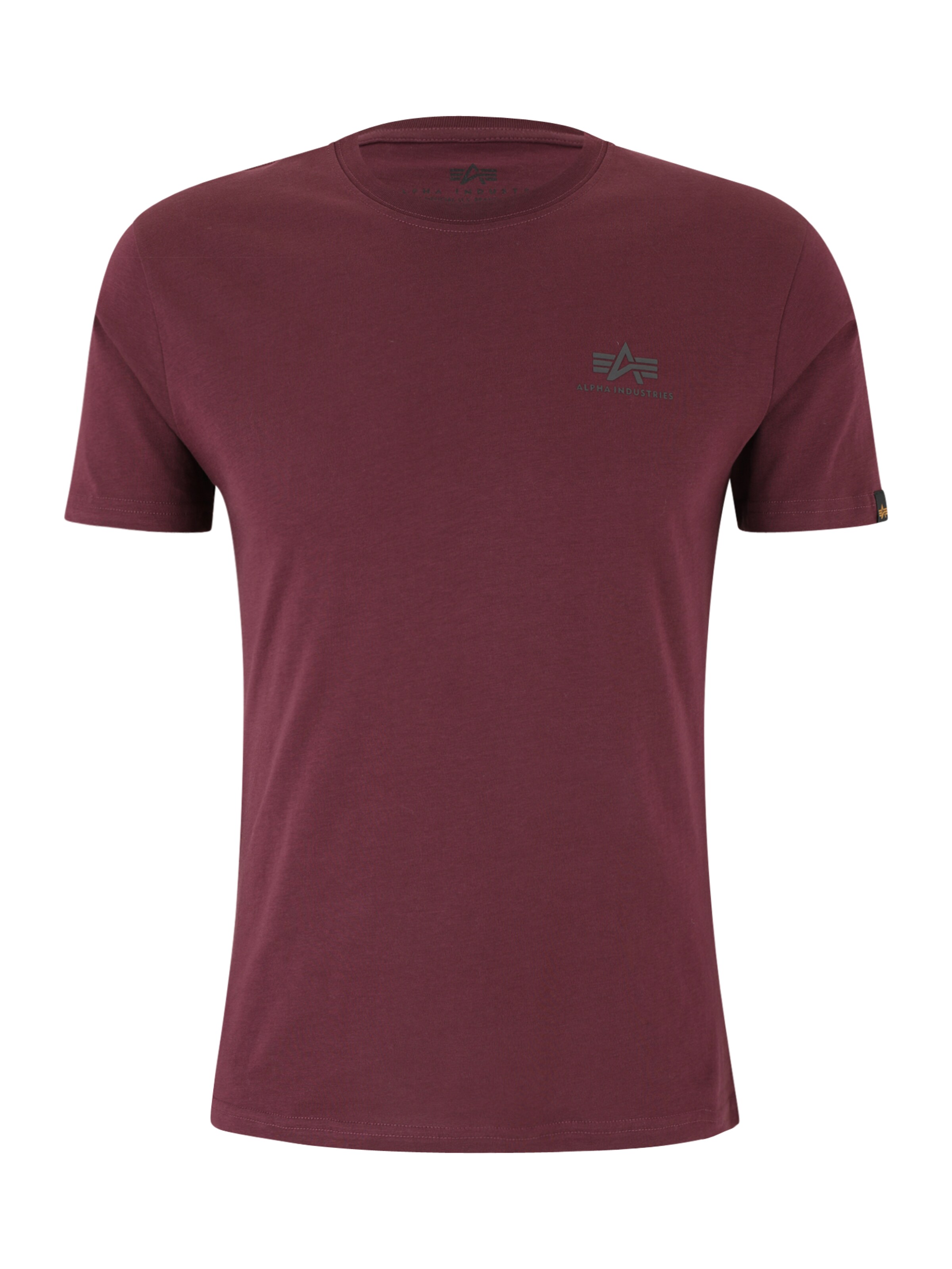 T-Shirt ALPHA INDUSTRIES en rouge : devant