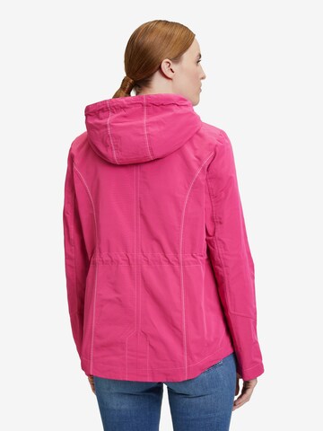 Amber & June Sommerjacke mit Kapuze in Pink