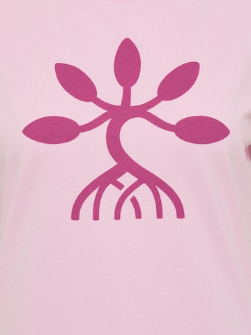 SOMWR Shirt 'CONSERVE' (GOTS) in Pink