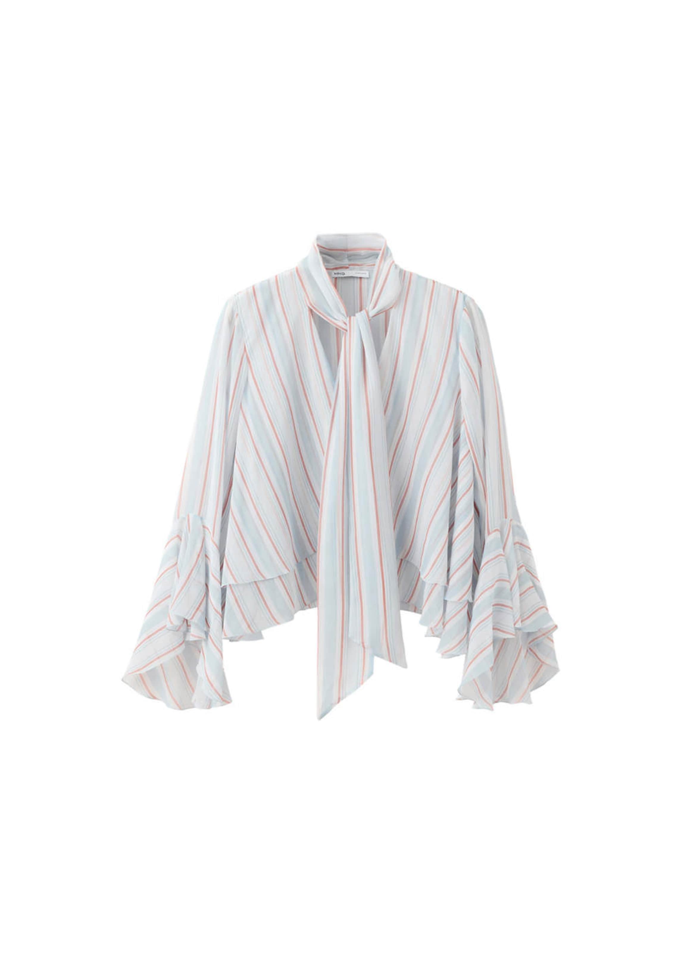 MANGO Blouse 'Leif' in Blue: front